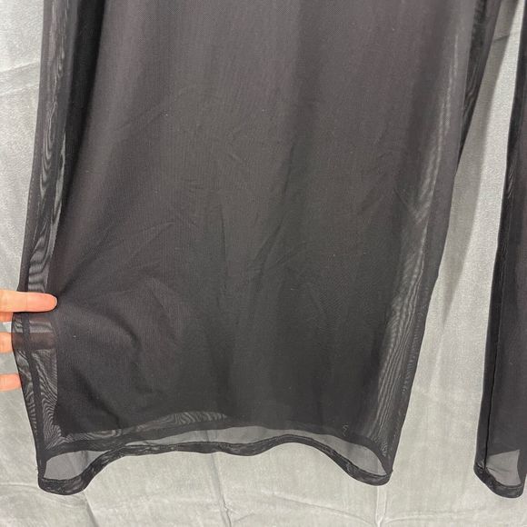 🔥6 FOR $25!🔥Flawed Tadashi - Elegant Black Wide-Leg Pants -flawed - Picture 3 of 9